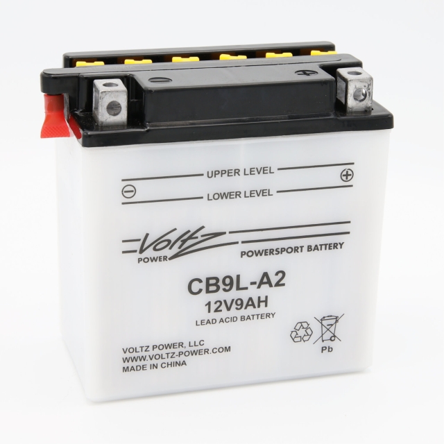 Voltz Power CB9L-A2 power sports battery, 12V 9AH