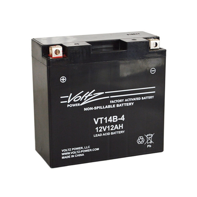 VT14B-4 Sealed AGM Power Sports Battery