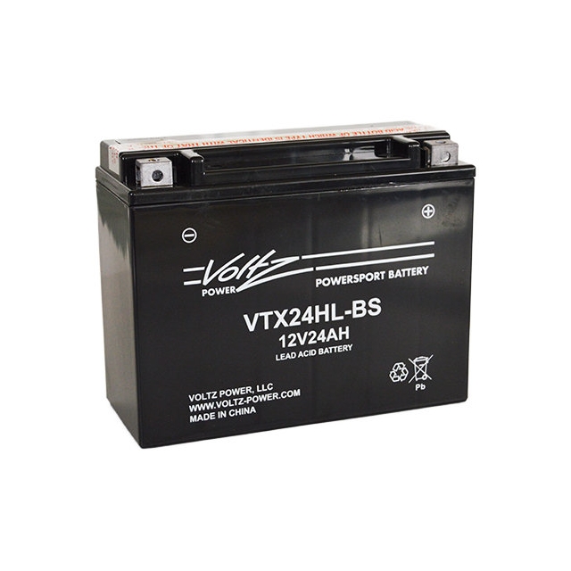 VTX24HL-BS Sealed AGM Power Sports Battery