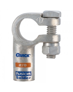 2/0 Gauge Fusion Solder Right Elbow Terminal Clamp