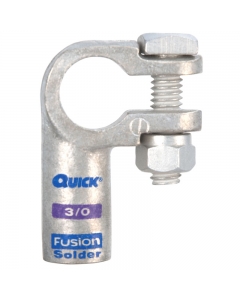 3/0 Gauge Fusion Solder Right Elbow Terminal Clamp
