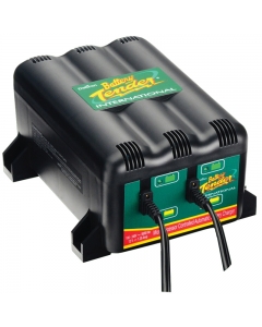 Battery Tender 2-Bank (022-0165-DL-WH) High Efficiency California Approved