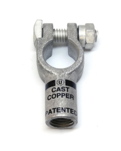 3/0 Gauge Straight Compression Terminal Clamp Connector
