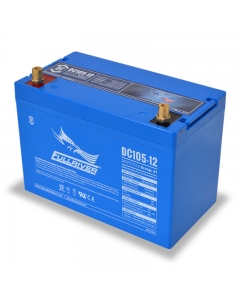 Fullriver DC105-12 Group Size 27 Deep Cycle Battery Left