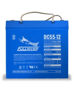 Fullriver DC55-12 Deep Cycle AGM Battery, Group Size 22NF