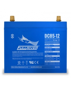 Fullriver DC85-12 Deep Cycle AGM Battery, Group Size 24