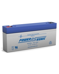 PS-1229 - 12 Volt 2.9 Ah Sealed Lead Acid Battery