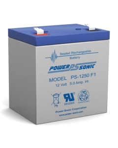 PS-1250 - 12 Volt 5 Ah Sealed Lead Acid Battery