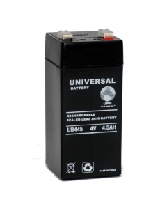 Universal UB445 4 Volt 4.5 Ah Sealed Lead Acid Battery