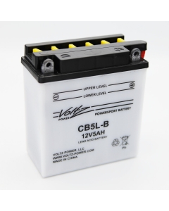 Voltz Power CB5L-B Power Sports Battery, 12V 5AH