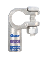 3/0 Gauge Fusion Solder Right Elbow Terminal Clamp