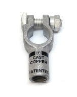 1 & 2 Gauge Straight Compression Terminal Clamp Connector