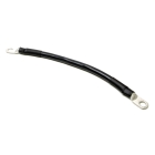 Golf Cart Battery Cable, 12 Inch 4 AWG Black 5/16" Lug. Made in USA.