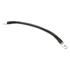 Golf Cart Battery Cable, 14 Inch 4 AWG Black 5/16" Lug. Made in USA.