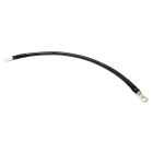 Golf Cart Battery Cable, 18 Inch 4 AWG Black 5/16" Lug. Made in USA.