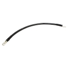 Golf Cart Battery Cable, 26 Inch 4 AWG Black 5/16" Lug. Made in USA.