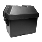 Battery Box, Black, Plastic for Group U1 Batteries, Made in USA