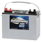 Marine Master 8A27M Group Size 27 Marine AGM Deep Cycle Battery