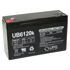 Universal UB6120 Sealed Lead Acid Battery, 6V 12AH