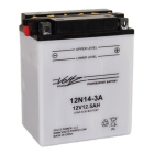 12N14-3A Power Sports Battery, with Acid