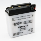 6N11A-1B Flooded Power Sports Battery, with Acid