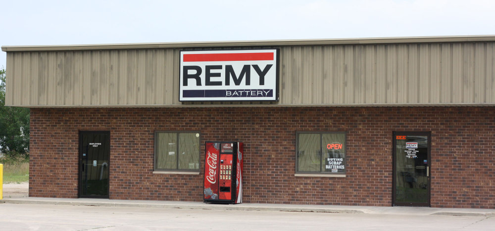 Remy Battery Store Front in Escanaba, Michigan